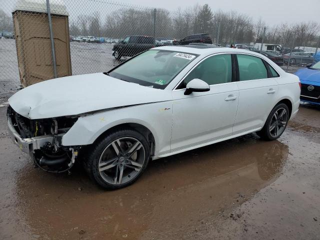 Image 1 of 2017 AUDI A4 PREMIUM PLUS 2017 with VIN WAUENAF49HN019309