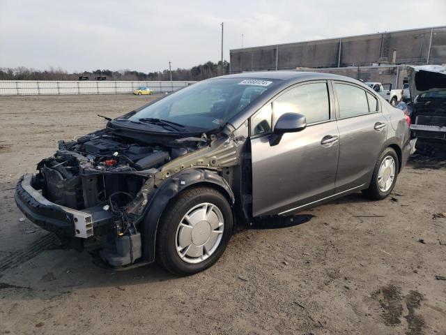 Image 1 of 2012 HONDA CIVIC HF 2012 with VIN 2HGFB2F6XCH548150
