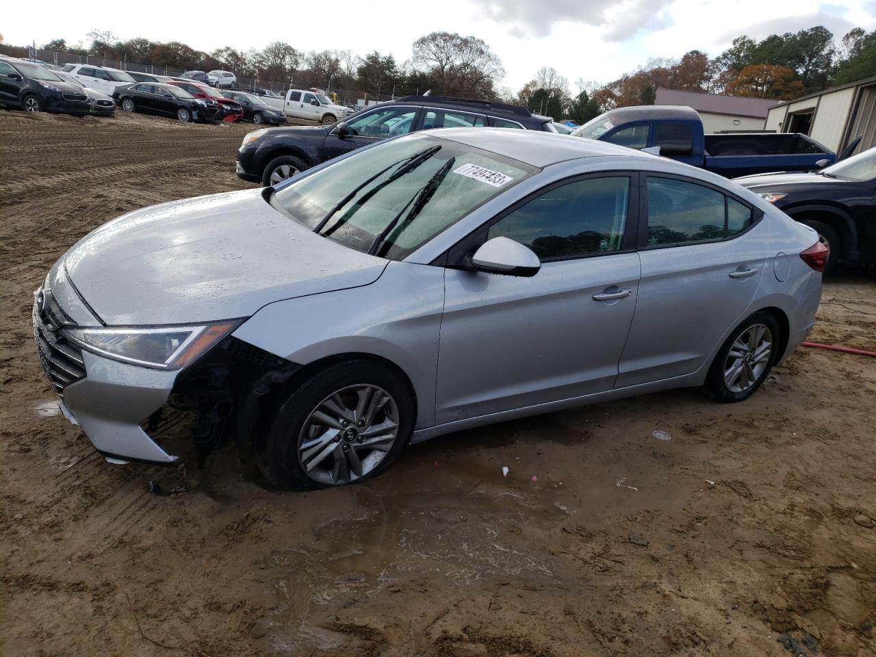 Изображение 1 2020 HYUNDAI ELANTRA SEL 2020 с VIN KMHD84LFXLU092549