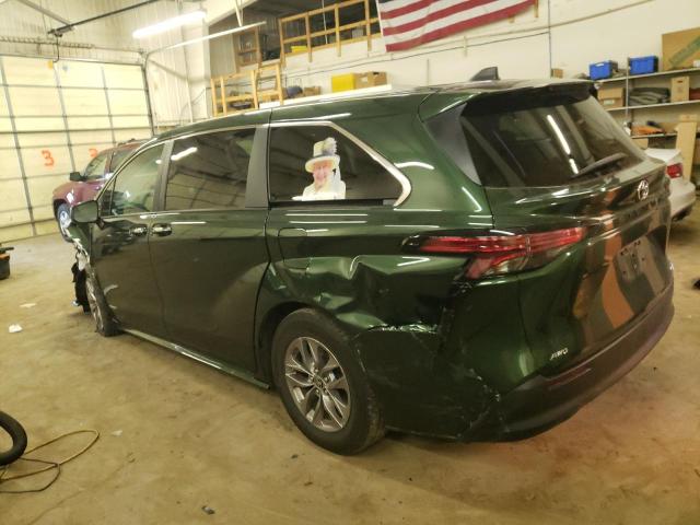 Image 2 of 2021 TOYOTA SIENNA XLE 2021 with VIN 5TDYSKFCXMS004120