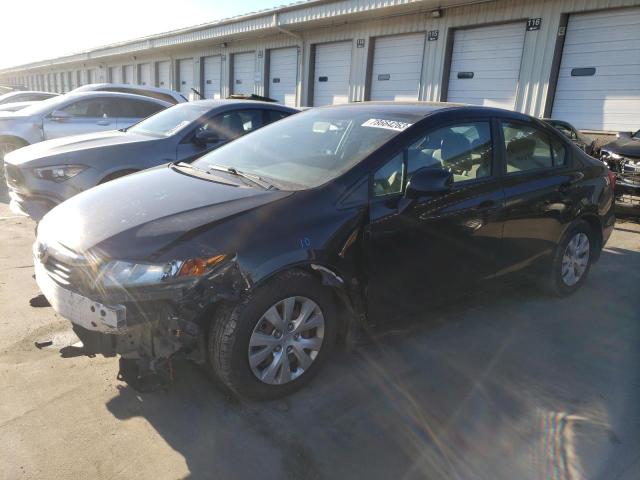 Obraz 1 z 2012 HONDA CIVIC LX 2012 z VIN 19XFB2F57CE049792