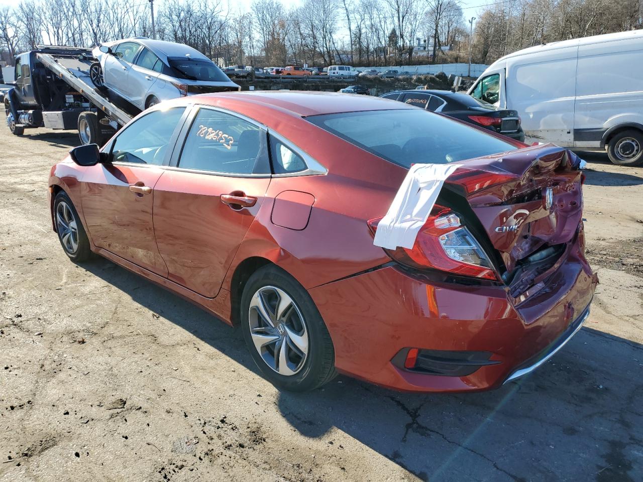 Image 2 of 2020 HONDA CIVIC LX 2020 with VIN 2HGFC2F60LH598388
