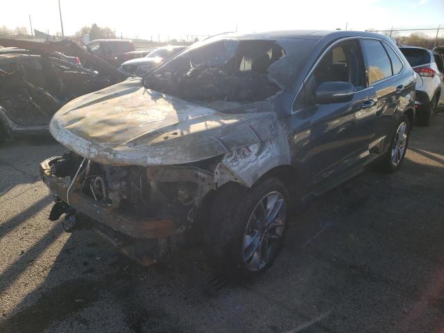 Image 2 of 2018 FORD EDGE TITANIUM 2018 with VIN 2FMPK4K86JBC31368