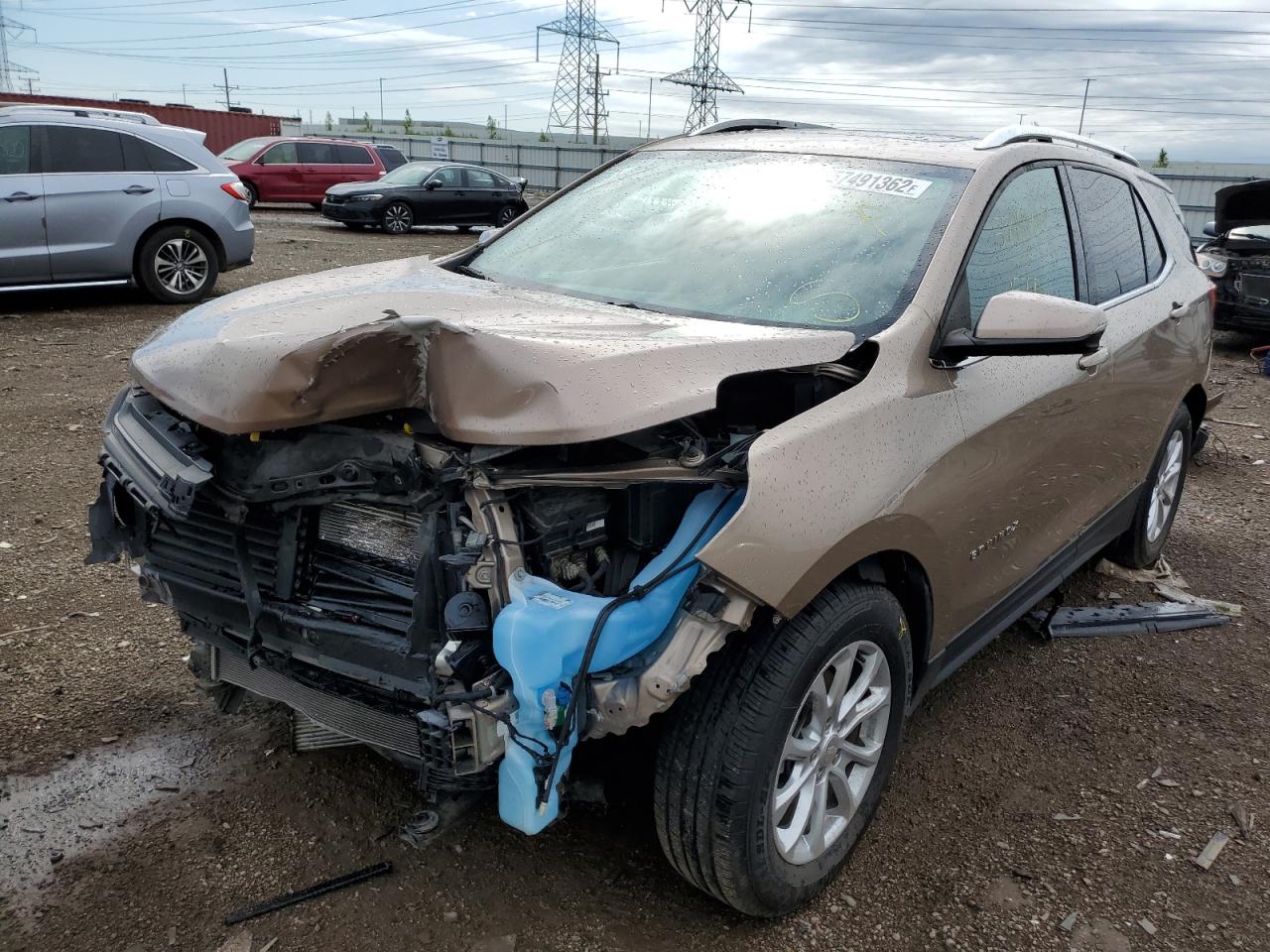 Obraz 2 z 2018 CHEVROLET EQUINOX LT 2018 z VIN 3GNAXJEV7JL107035