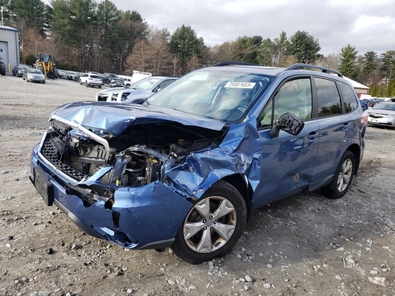 Image 1 of 2015 SUBARU FORESTER 2.5I PREMIUM 2015 with VIN JF2SJADC7FH448246