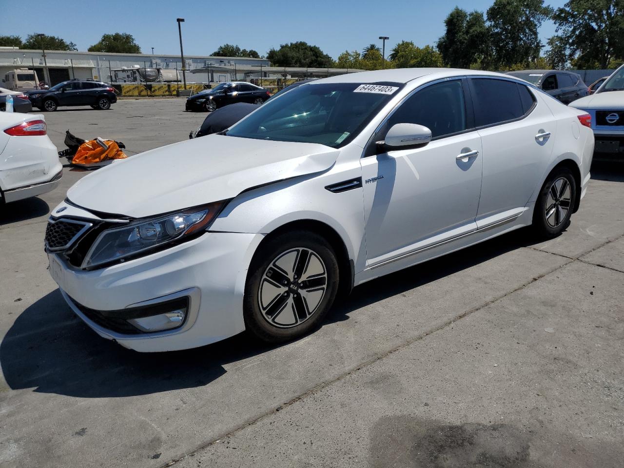 Image 1 of 2013 KIA OPTIMA HYBRID 2013 with VIN KNAGM4AD7D5053943