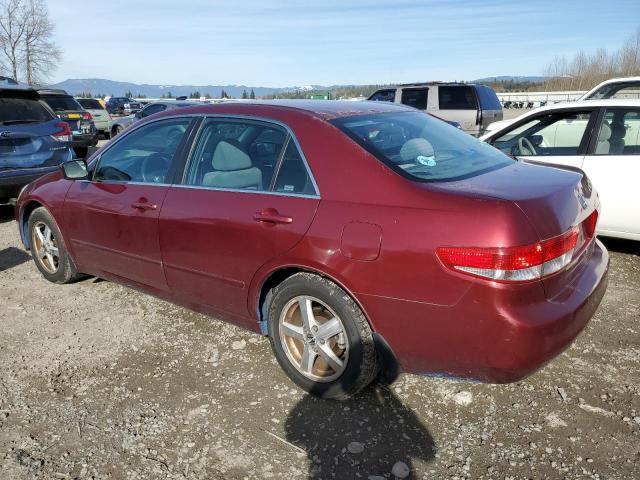 Image 2 of 2003 HONDA ACCORD EX 2003 with VIN 1HGCM56633A035867