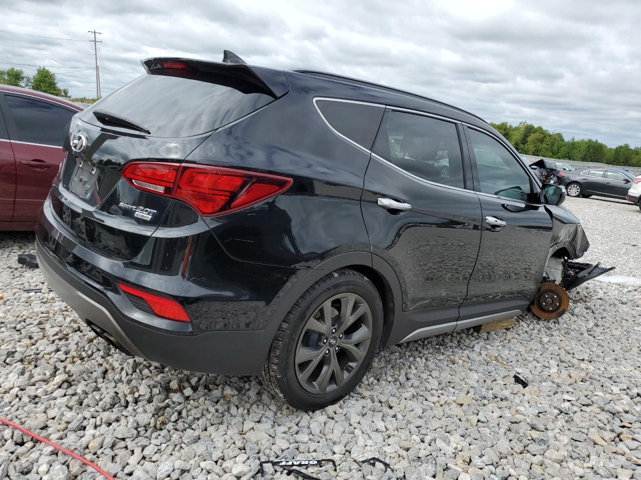 Image 3 of Hyundai Santa Fe Sport 2017 with VIN 5XYZW4LA7HG482313