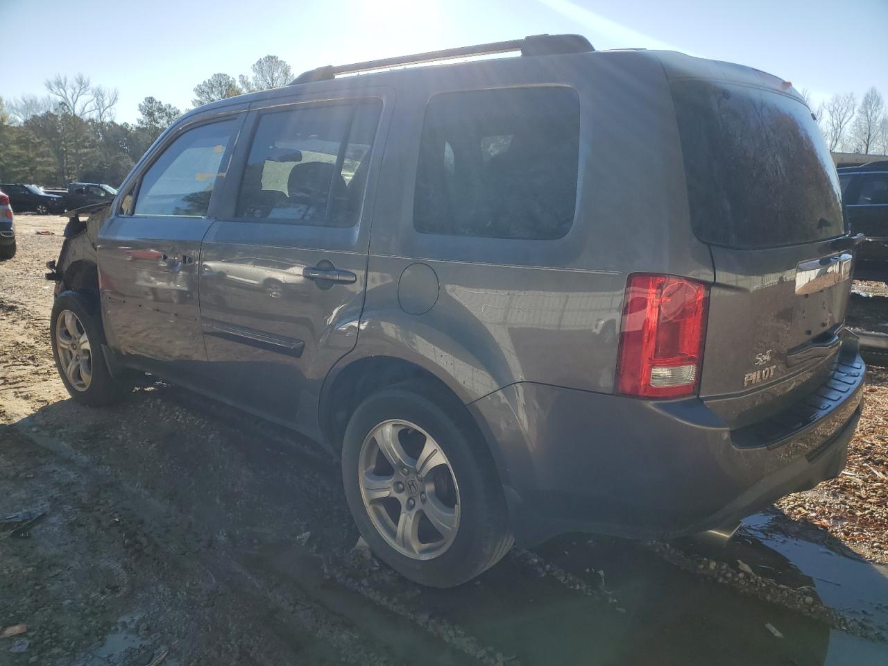 Image 2 of 2014 HONDA PILOT EXL 2014 with VIN 5FNYF3H53EB014762