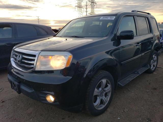 Image 1 of 2013 HONDA PILOT EXL 2013 with VIN 5FNYF4H59DB083900