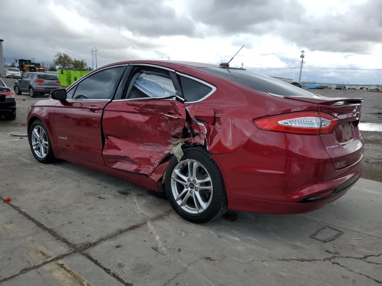 Изображение 2 2016 FORD FUSION TITANIUM HEV 2016 с VIN 3FA6P0RU7GR127310