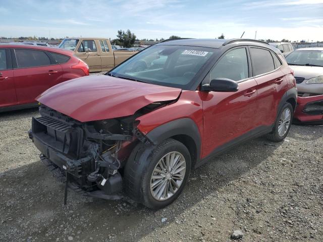 Image 1 of 2019 HYUNDAI KONA SEL 2019 with VIN KM8K22AA9KU382798