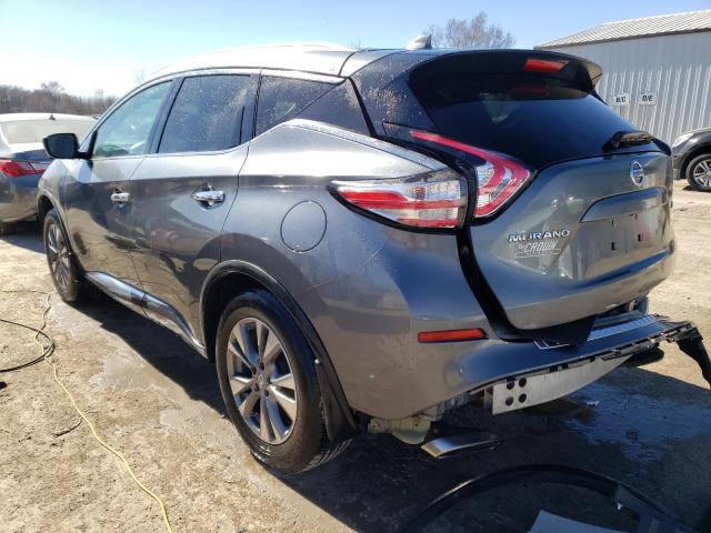 Image 2 of 2017 NISSAN MURANO S 2017 with VIN 5N1AZ2MH6HN154342