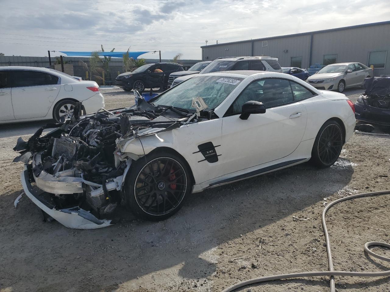 Image 1 of 2018 MERCEDES-BENZ SL 63 AMG 2018 with VIN WDDJK7EA1JF051052