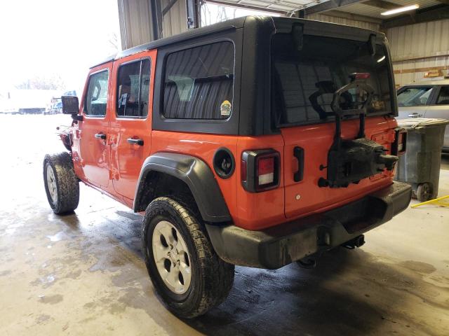 Image 2 of 2018 JEEP WRANGLER UNLIMITED SPORT 2018 with VIN 1C4HJXDG9JW260671