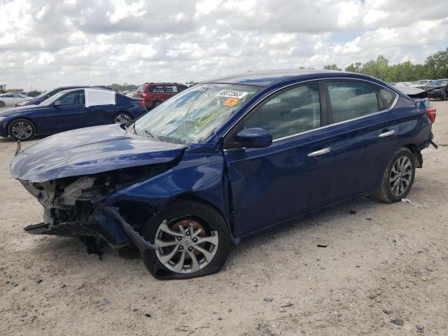 Image 1 of 2019 NISSAN SENTRA S 2019 with VIN 3N1AB7AP6KY393016