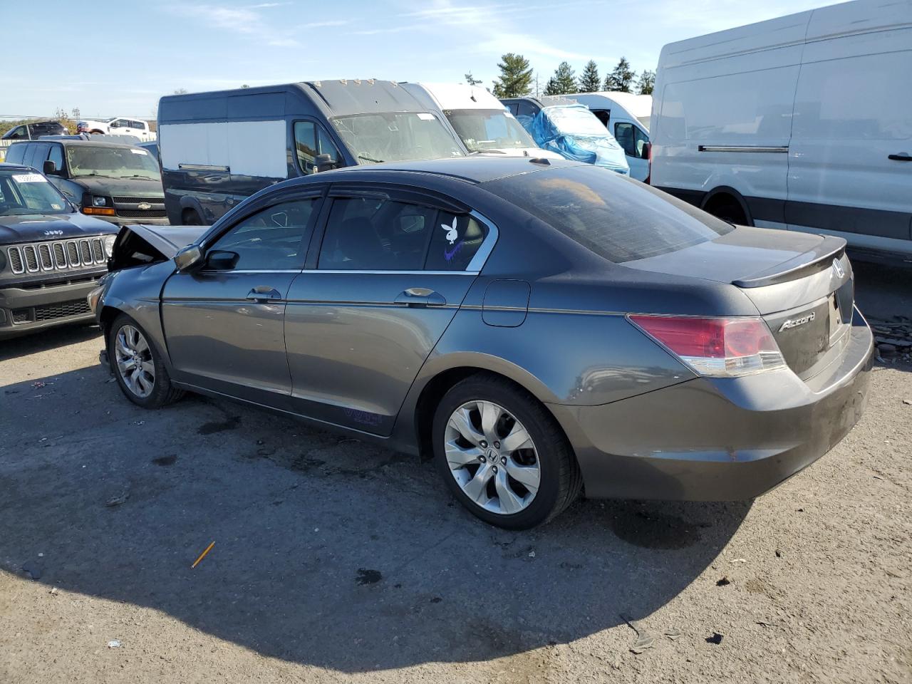 Image 2 of 2009 HONDA ACCORD EXL 2009 with VIN JHMCP26829C017572