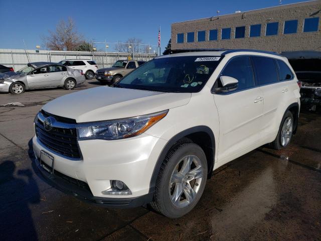 Obraz 1 z 2014 TOYOTA HIGHLANDER LIMITED 2014 z VIN 5TDDKRFH7ES004600