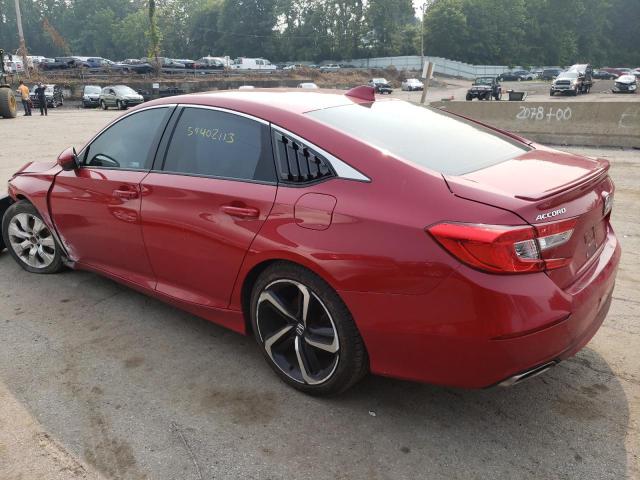 Image 2 of 2018 HONDA ACCORD SPORT 2018 with VIN 1HGCV1F33JA083491