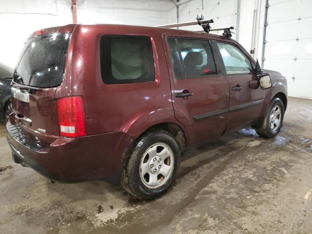 Image 3 of 2013 HONDA PILOT LX 2013 with VIN 5FNYF4H20DB074962