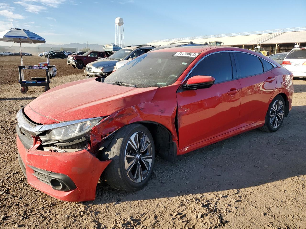 Image 1 of 2016 HONDA CIVIC EXL 2016 with VIN 2HGFC1F70GH637599
