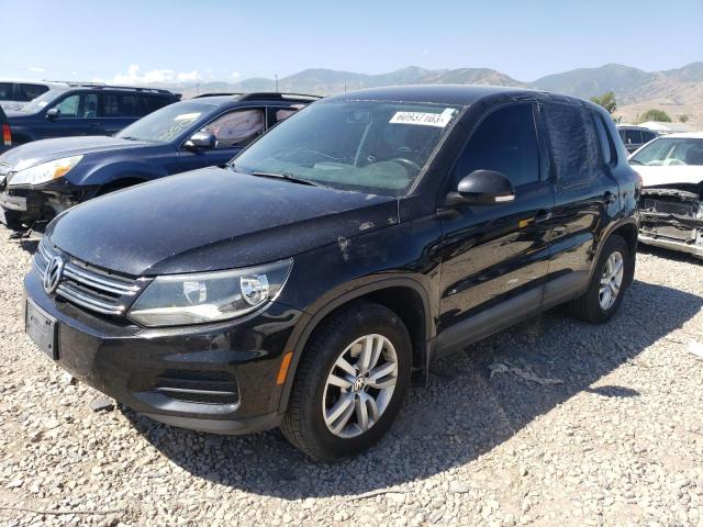 Image 1 of 2013 VOLKSWAGEN TIGUAN S 2013 with VIN WVGBV3AX8DW619502