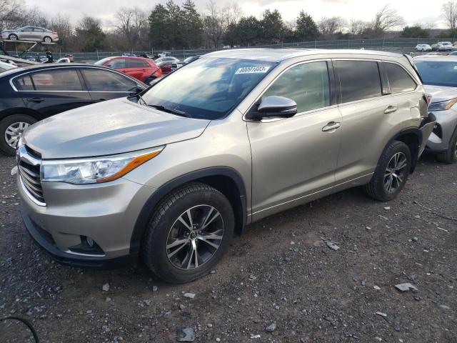 Изображение 2016 TOYOTA HIGHLANDER XLE 2016