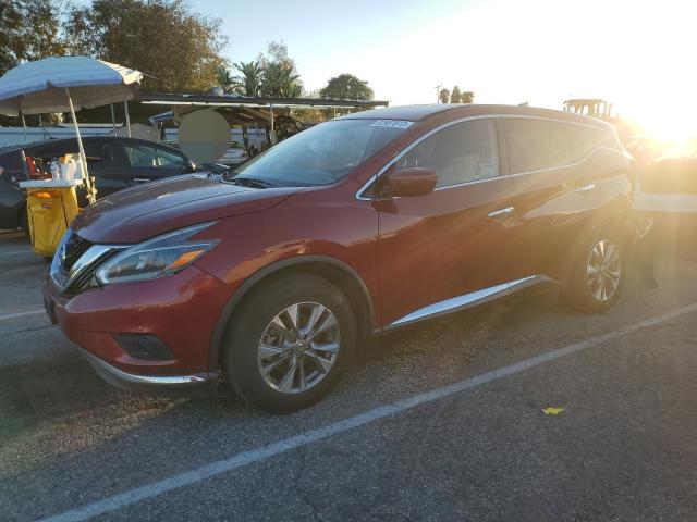 Изображение 1 2018 NISSAN MURANO S 2018 с VIN 5N1AZ2MG6JN190786