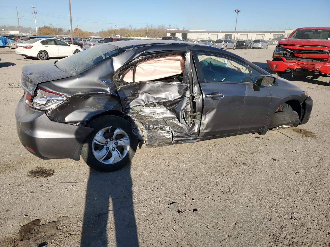 Obraz 3 z 2013 HONDA CIVIC LX 2013 z VIN 19XFB2F52DE081955