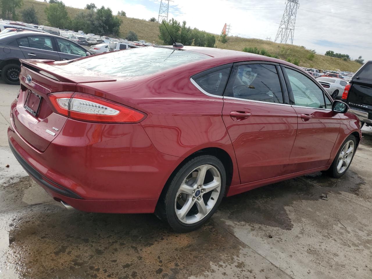 Изображение 3 2016 FORD FUSION SE 2016 с VIN 3FA6P0HD7GR214853
