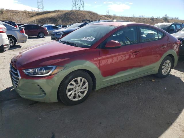 Image 1 of 2017 HYUNDAI ELANTRA SE 2017 with VIN 5NPD74LF1HH187655