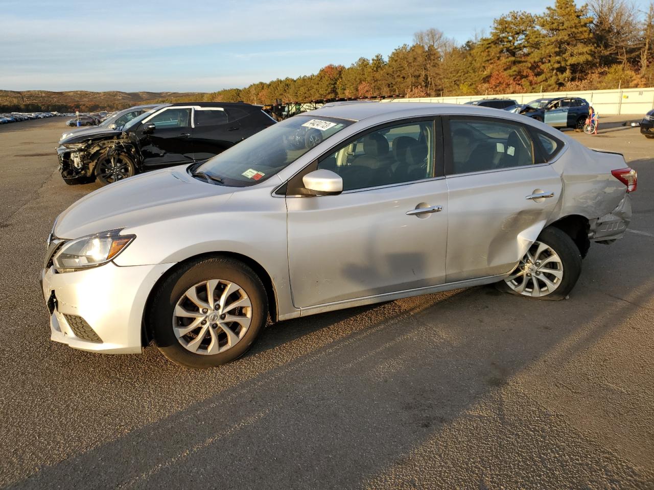 Obraz 1 z 2019 NISSAN SENTRA S 2019 z VIN 3N1AB7AP4KY443248
