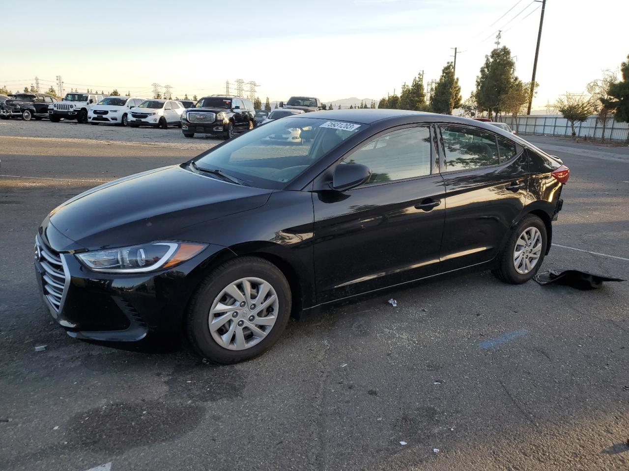 Изображение 1 2017 HYUNDAI ELANTRA SE 2017 с VIN 5NPD74LF0HH209872