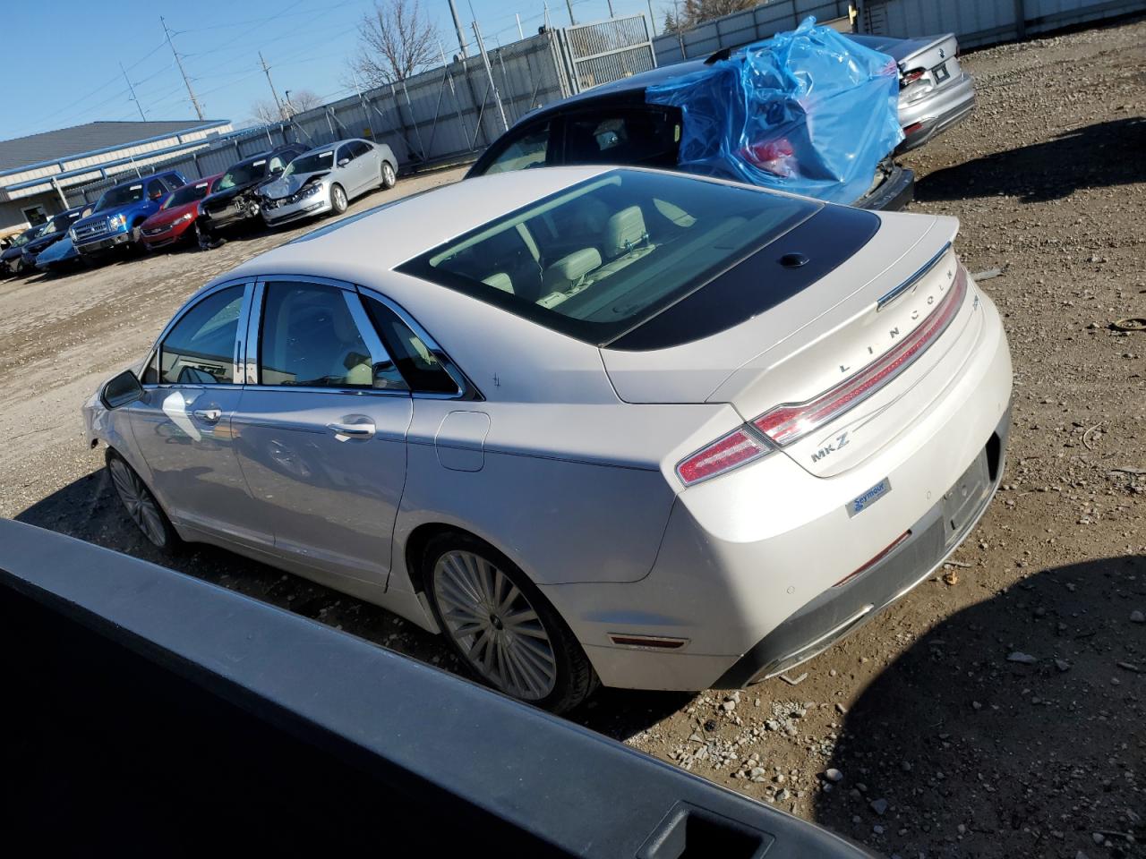 Image 2 of 2017 LINCOLN MKZ HYBRID RESERVE 2017 with VIN 3LN6L5MU4HR634057