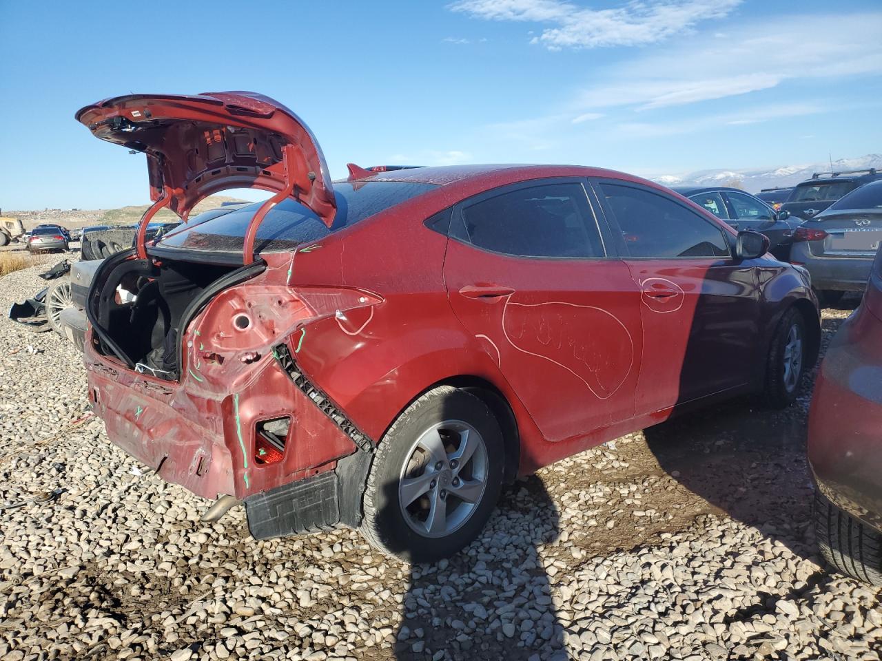 Obraz 3 z 2012 HYUNDAI ELANTRA GLS 2012 z VIN KMHDH4AE6CU271360