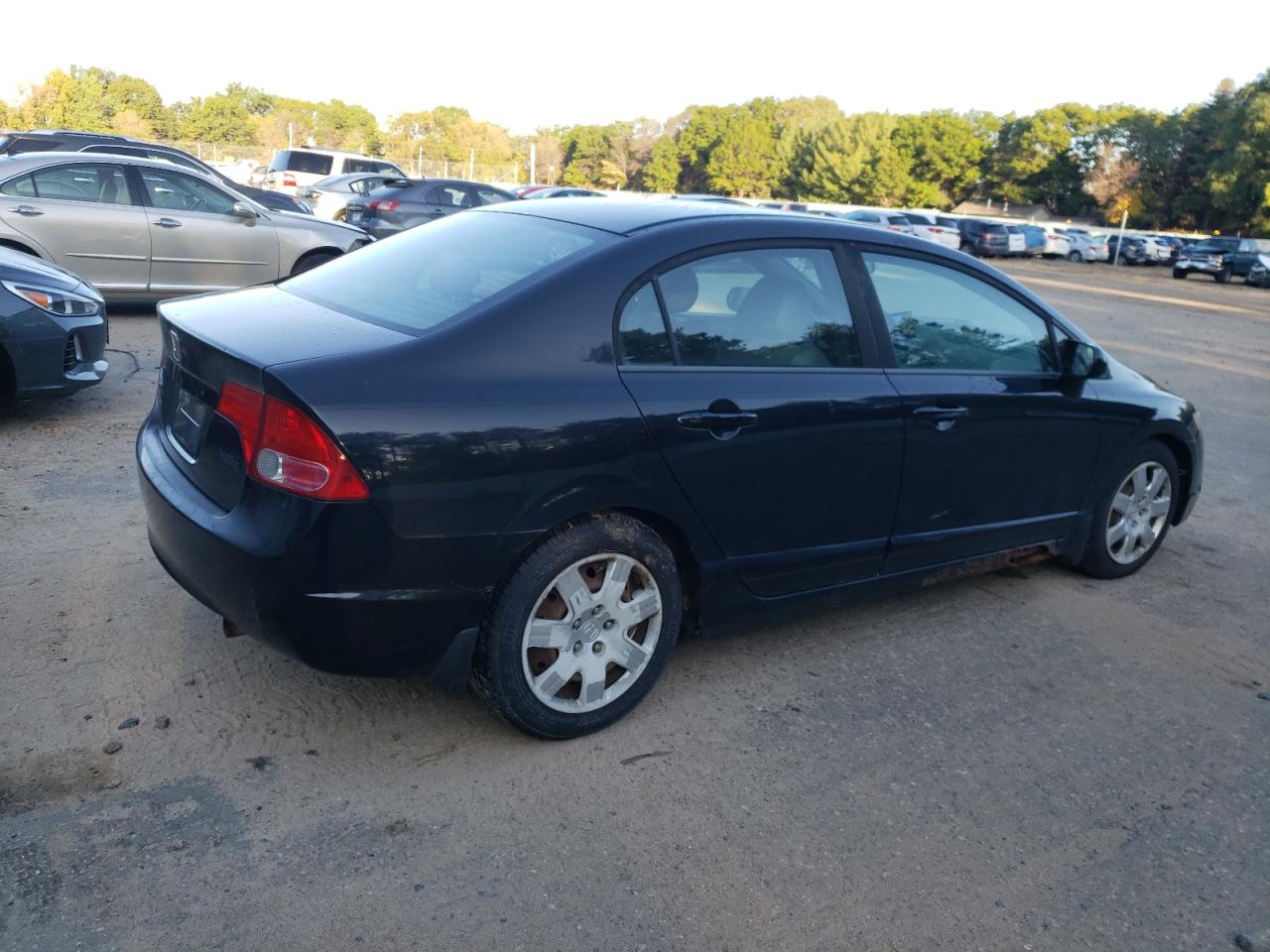 Image 3 of 2008 HONDA CIVIC LX 2008 with VIN 1HGFA16578L034903
