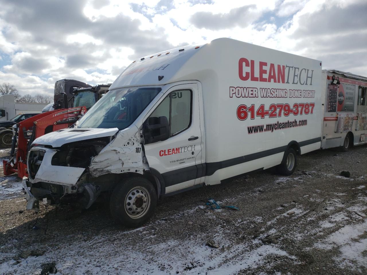 Изображение 1 2021 FORD TRANSIT T-350 HD 2021 с VIN 1FDWU6PGXMKA08018