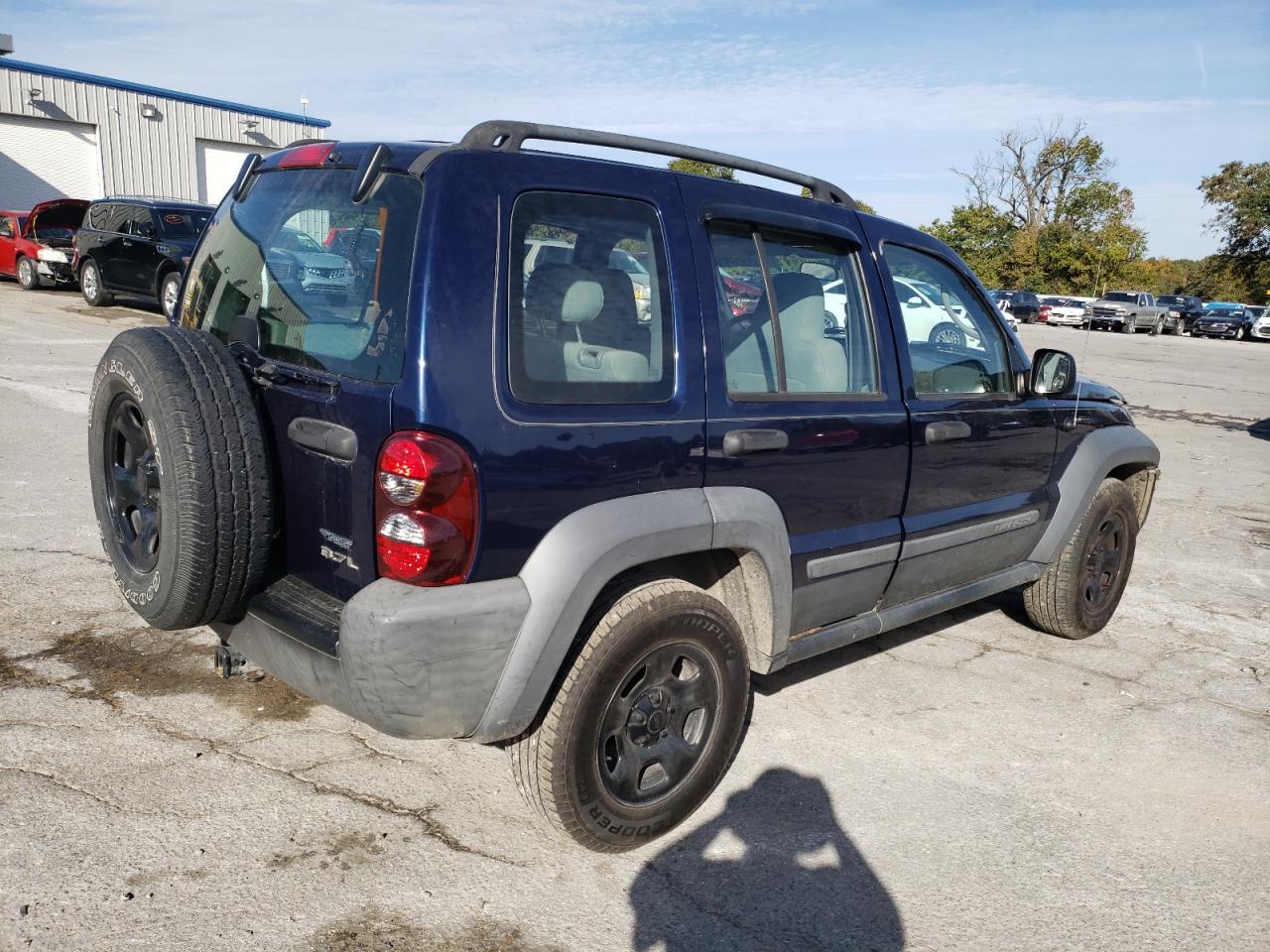 Image 3 of 2007 JEEP LIBERTY SPORT 2007 with VIN 1J4GL48K87W647489