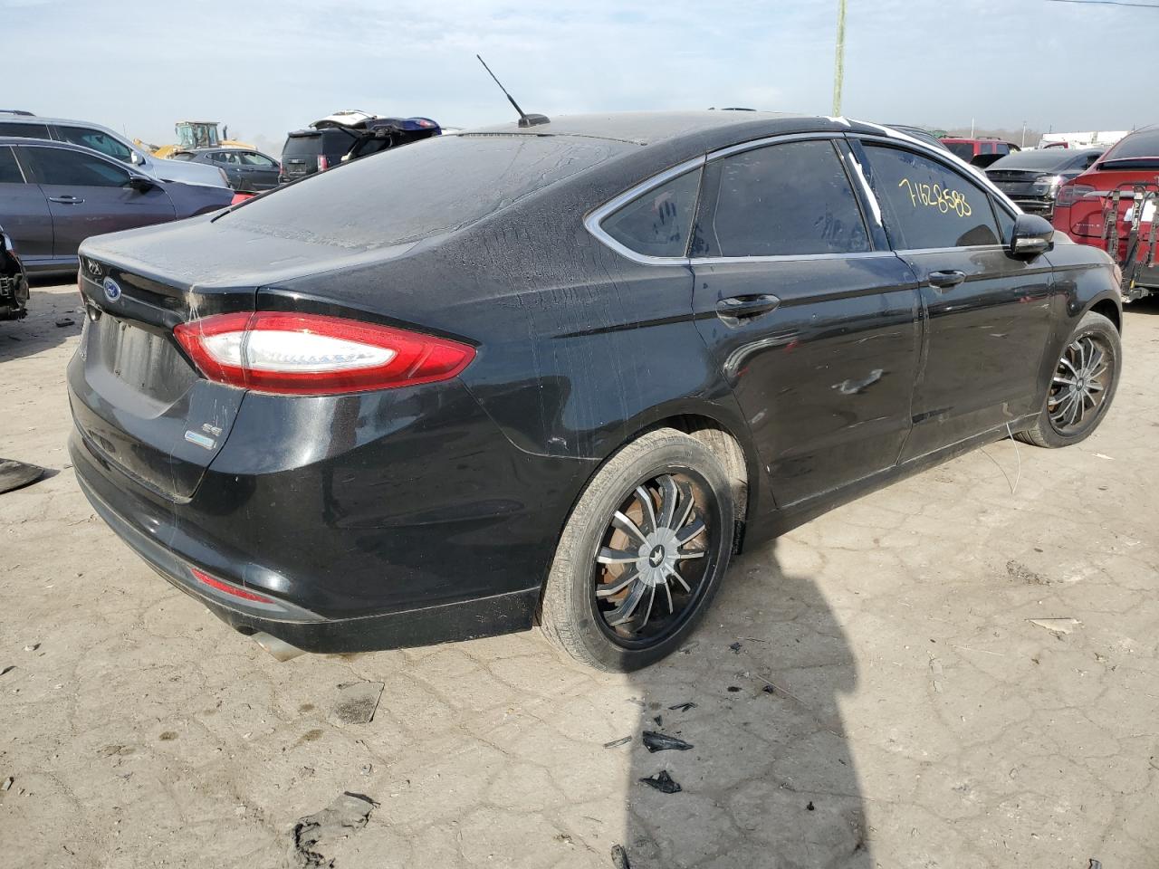 Obraz 3 z 2014 FORD FUSION SE 2014 z VIN 1FA6P0HDXE5361071