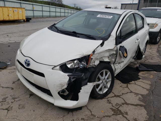 Image 2 of 2012 TOYOTA PRIUS C  2012 with VIN JTDKDTB33C1502523