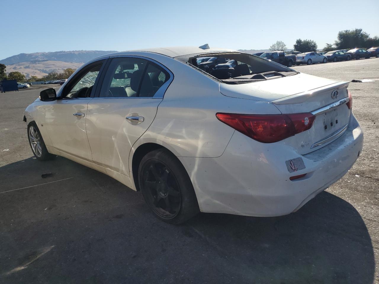 Image 2 of 2015 INFINITI Q50 BASE 2015 with VIN JN1BV7AP7FM349532