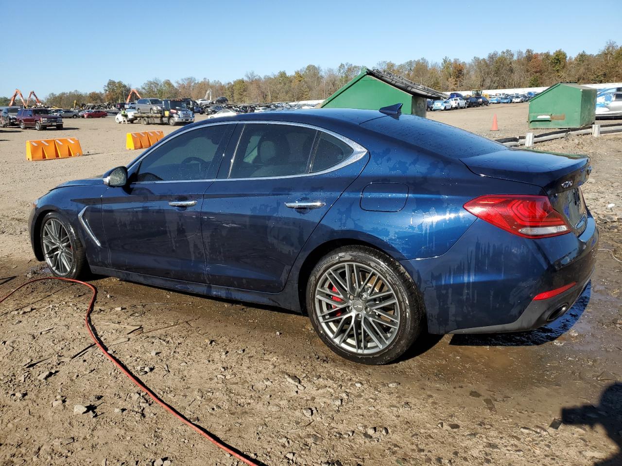Image 2 of 2019 GENESIS G70 ADVANCED 2019 with VIN KMTG54LE5KU034916
