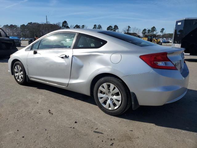 Image 2 of 2012 HONDA CIVIC LX 2012 with VIN 2HGFG3B50CH519180