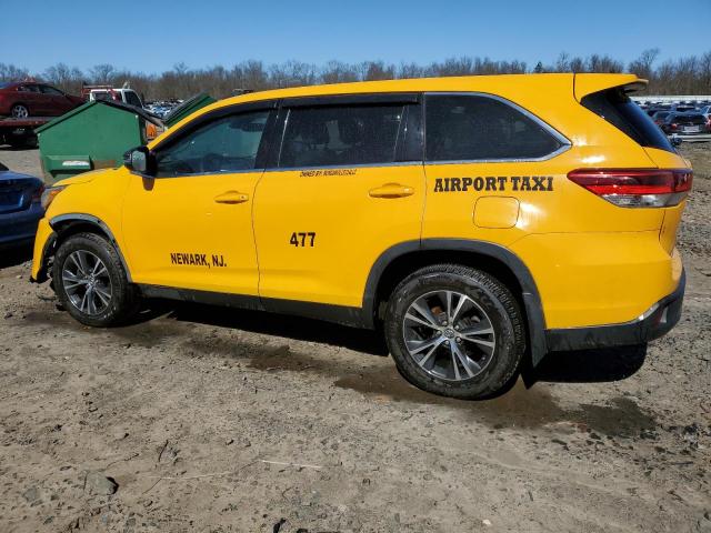 Изображение 2 2019 TOYOTA HIGHLANDER LE 2019 с VIN 5TDZZRFHXKS358169