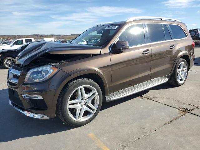 Image 1 of 2014 MERCEDES-BENZ GL-CLASS 550 4MATIC 2014 with VIN 4JGDF7DE0EA338400