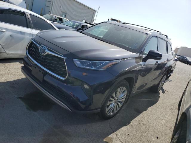 Obraz 1 z 2022 TOYOTA HIGHLANDER HYBRID PLATINUM 2022 z VIN 5TDEBRCHXNS083219