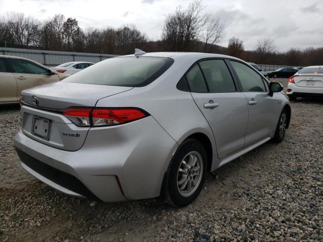 Image 3 of 2020 TOYOTA COROLLA LE 2020 with VIN JTDEBRBE6LJ019275