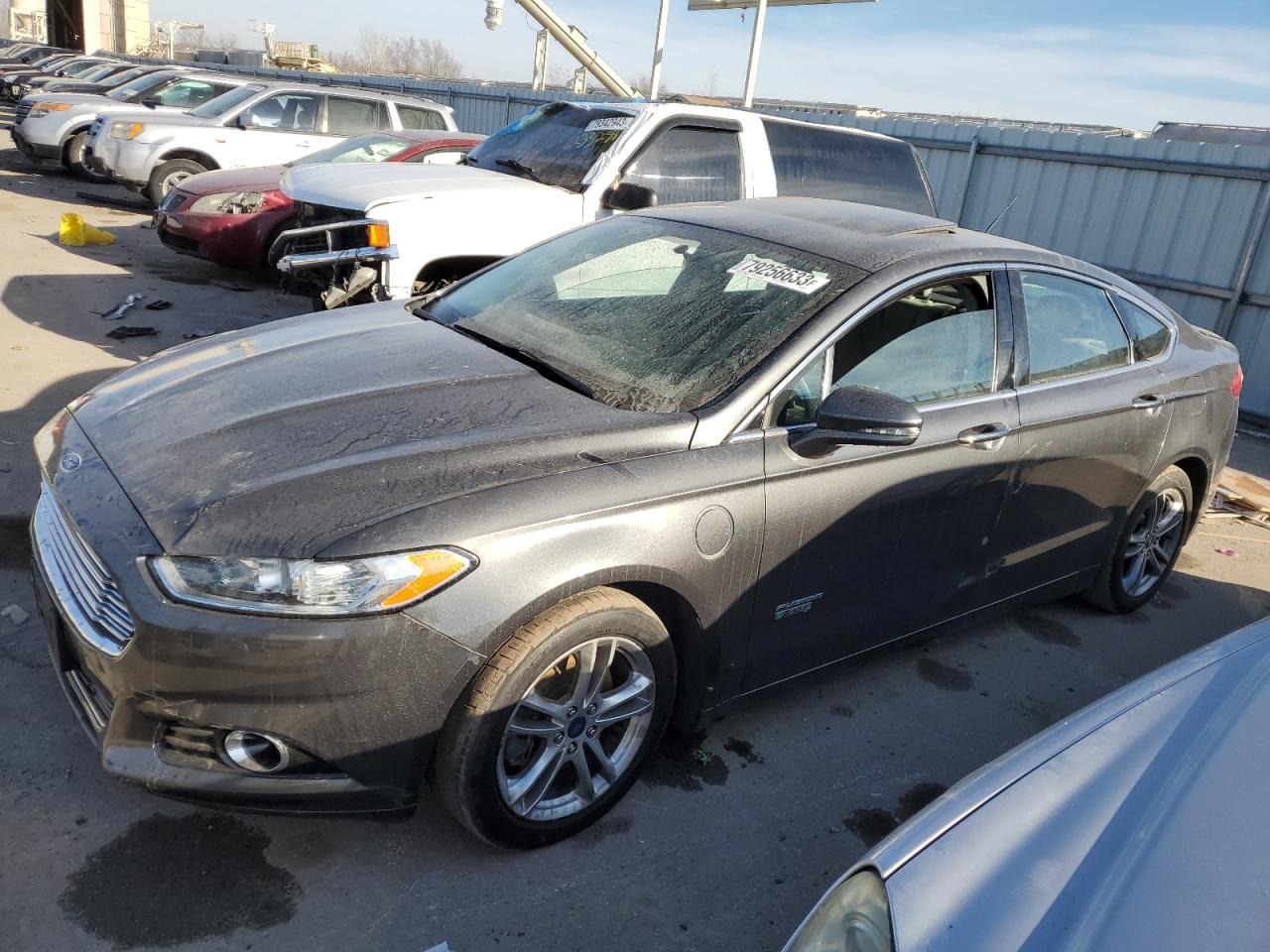 Image 1 of 2016 FORD FUSION TITANIUM PHEV 2016 with VIN 3FA6P0SU0GR241806