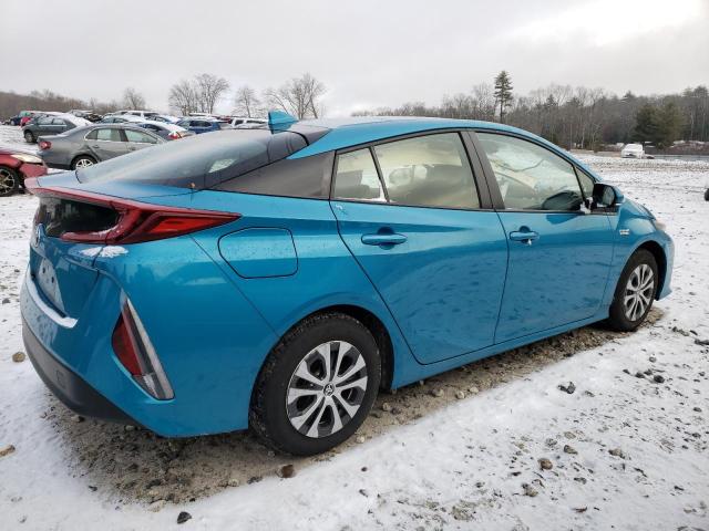 Image 3 of 2021 TOYOTA PRIUS PRIME LE 2021 with VIN JTDKAMFP4M3177074