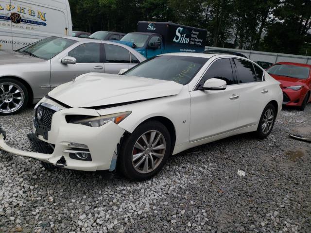 Image 1 of 2014 INFINITI Q50 BASE 2014 with VIN JN1BV7AR2EM693625